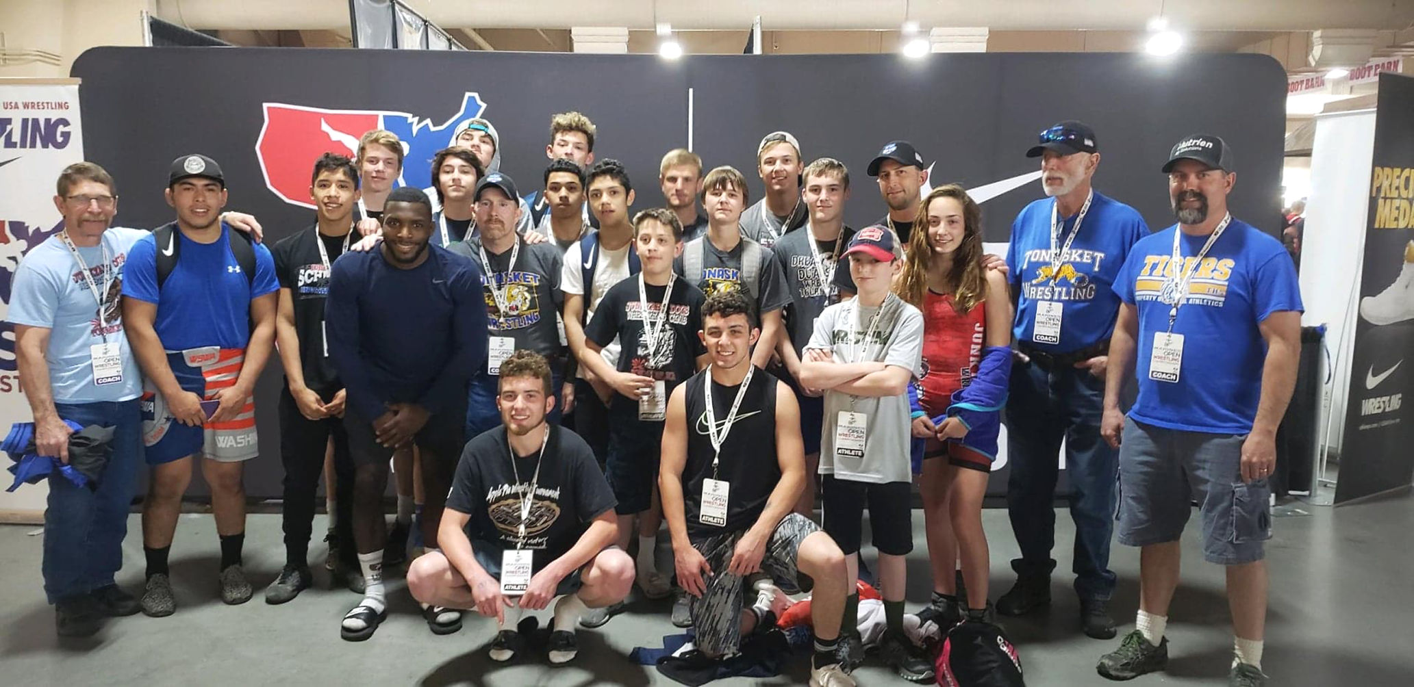 Junkyard Dogs wrestling team in Las Vegas, Nev.
